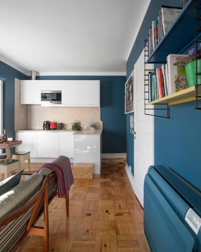 Dapur atau dapur kecil di Flattered to be in Tomar