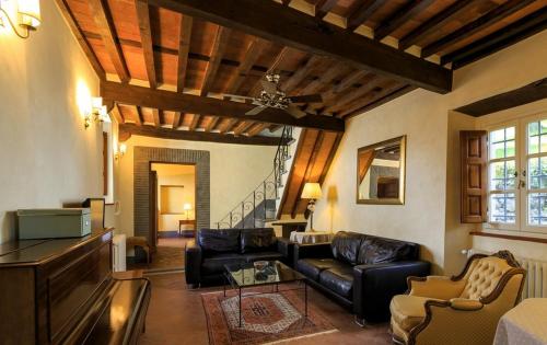 Χώρος καθιστικού στο Autentica casa di compagna toscana