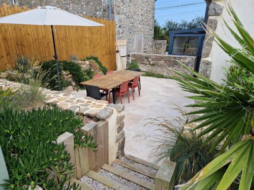 Κήπος έξω από το Maison - Gîte du Cotentin 4-6 personnes