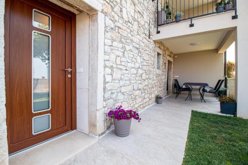 Μπαλκόνι ή βεράντα στο Apartman Ena