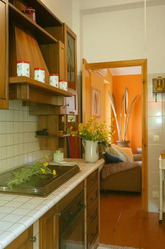 Nhà bếp/bếp nhỏ tại La Maison du Soleil