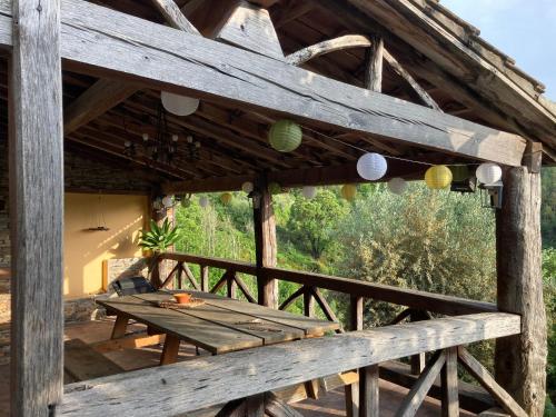 Balkón nebo terasa v ubytování Casa do Ferreiro - Bocado Arganil