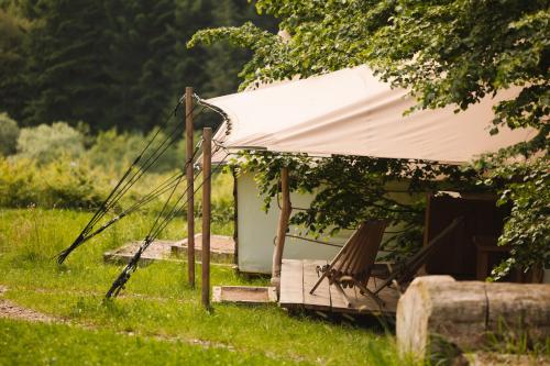 Zahrada ubytování Ladybug Eco House