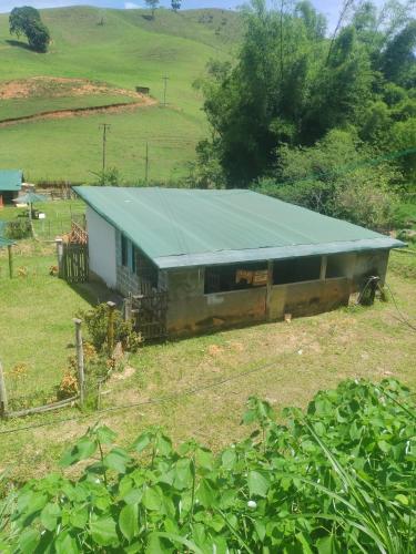 Landskap semula jadi dekat dengan the country house
