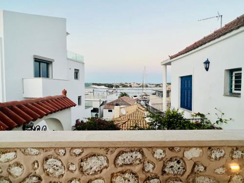 a view from the balcony of a building at Kassandra in Porto Heli