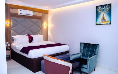 Postel nebo postele na pokoji v ubytování De Padova Hotel