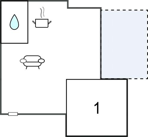 Půdorys ubytování Ferienwohnung Altenberg