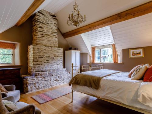 Ένα ή περισσότερα κρεβάτια σε δωμάτιο στο 3 Bed in Minehead 78698