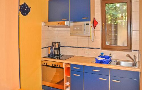 Η κουζίνα ή μικρή κουζίνα στο Ferienhaus Rheinsberg