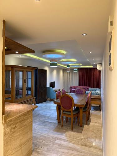 Posezení v ubytování Sea View Apartment in Maamoura Beach resort , Alexandria