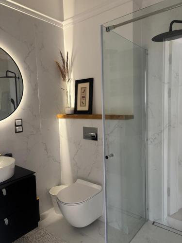 Ένα μπάνιο στο Apartament Loft & Go