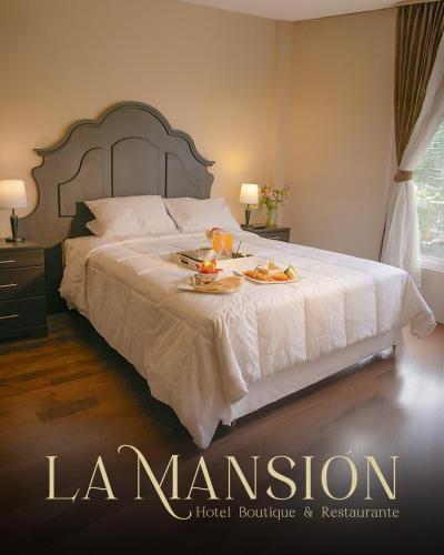 Katil atau katil-katil dalam bilik di La Mansion Hotel Boutique & Restaurante