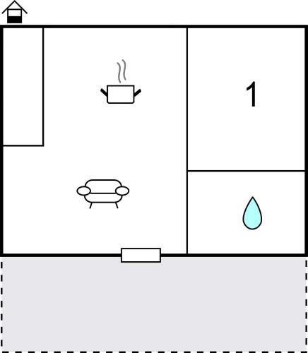 a schematic diagram of a laboratory with a diagram of a water cycle at Beautiful Apartment In Sainteny in Sainteny