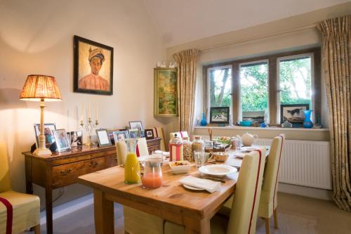 Mad på bed and breakfast-stedet eller i nærheden