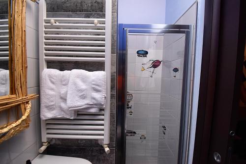 Et badeværelse på B&B Agave 64