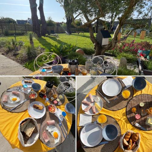 Mad på bed and breakfast-stedet eller i nærheden