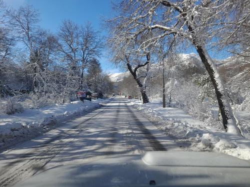TERMAS DE CHILLAN Las Trancas durante el invierno