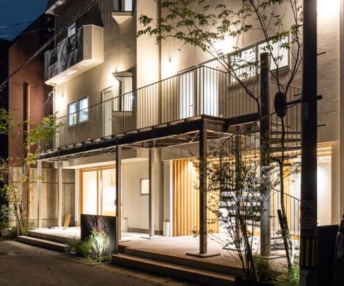 a building with a staircase on the side of it at noma - Vacation STAY 24918v in Gifu
