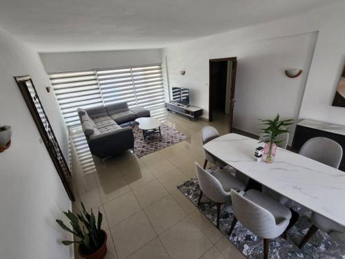 Zona d'estar a Appartement meublé