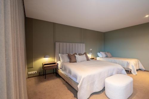 Postel nebo postele na pokoji v ubytování Hotel Vest Mar