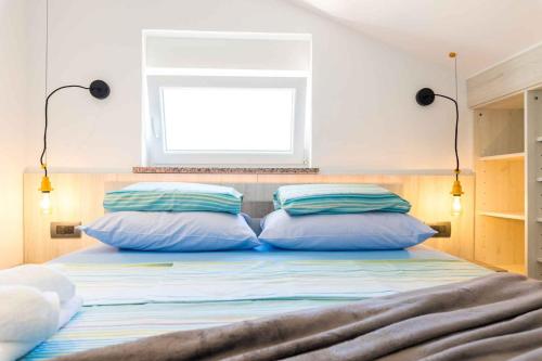 Ένα ή περισσότερα κρεβάτια σε δωμάτιο στο Apartment in Sveti Anton - Insel Krk - Insel Krk 53302