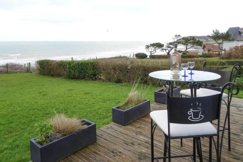 Holiday Home in Quiberville with Sea Views, cleaning included
