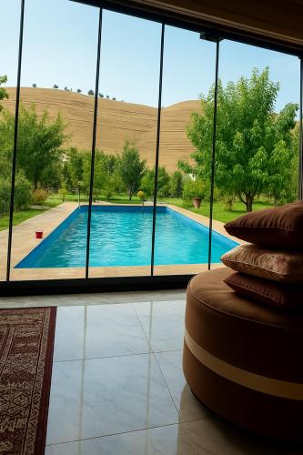Kolam renang di atau dekat dengan Shabran Pearl Oasis - Family Garden House - Ailəvi Bağ Evi