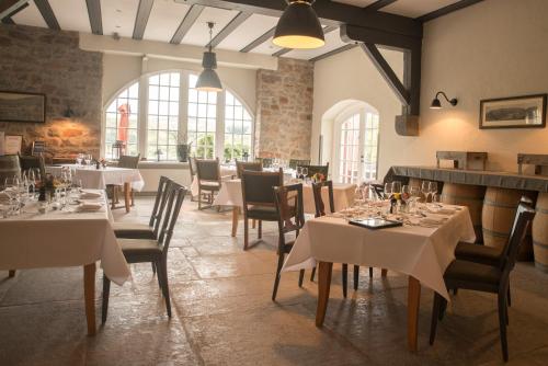 Restaurace v ubytování Gut Hermannsberg, Gästehaus