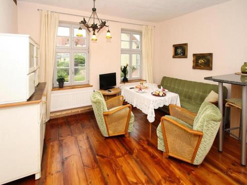 Posezení v ubytování Apartment Plau am See