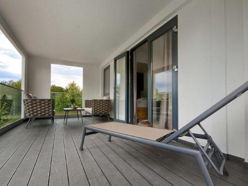 Mobile home in Drage with garden, cleaning included