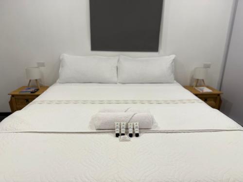 Postel nebo postele na pokoji v ubytování Kas Pitava