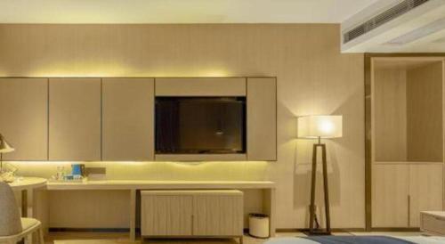 Ruang duduk di Echarm Hotel Liuzhou High-speed Railway Station