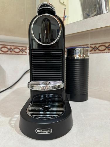 a black blender sitting on top of a counter at The Lake House on Amaroo in Smiths Lake