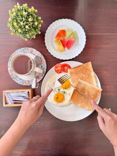 Jídlo v ubytování v soukromí nebo okolí