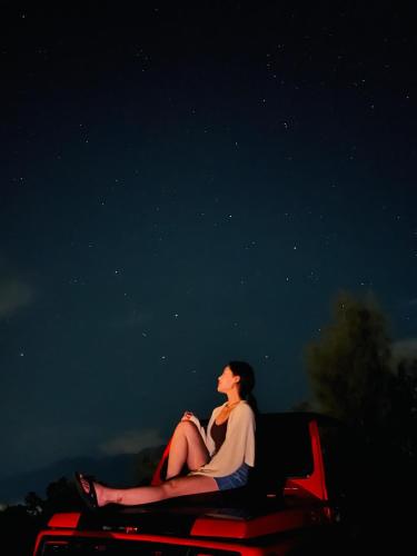 Tetamu yang menginap di The Batur Villa