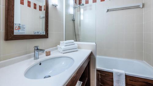 Ванная комната в Appartement 1 Chambre 4 Personnes MAE-2211
