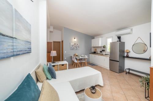 Kuchyňa alebo kuchynka v ubytovaní Apartments Divna