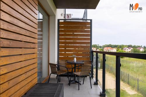 Balkoni atau teres di Apartamenty BLU Premium Class