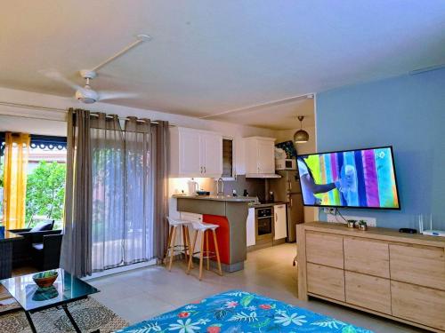 Studio Les Salines Orient-Bay