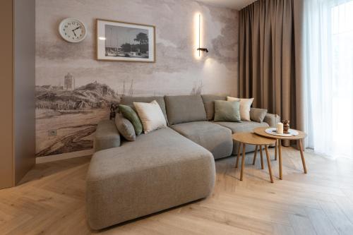 Ruang duduk di Apartament Wejhera III