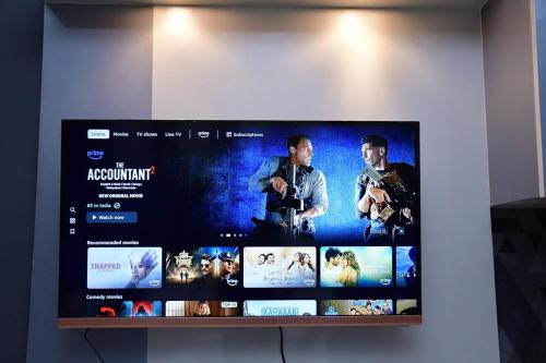 Una televisión o centro de entretenimiento en Premium luxury Stay