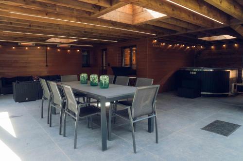 Zona de estar de Chalet de Botrange