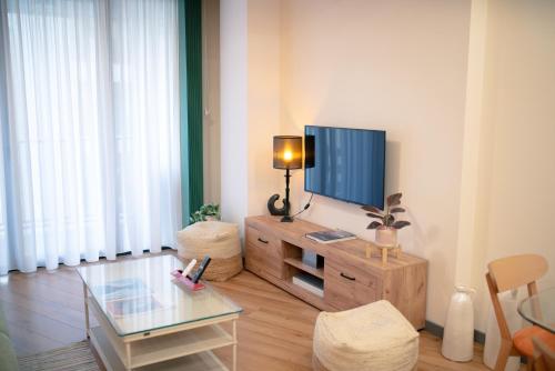 Posezení v ubytování The Soft Edge - Beliashvili