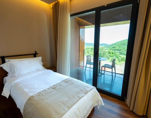 Postel nebo postele na pokoji v ubytování Kulm Resort