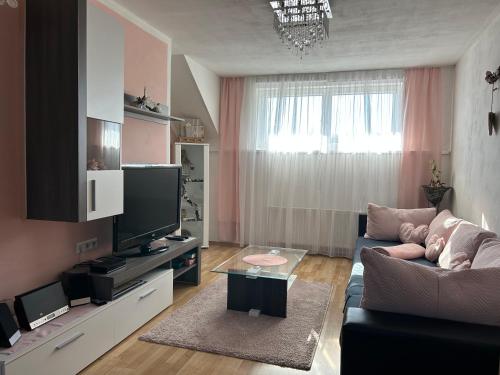 Kuchyň nebo kuchyňský kout v ubytování Haus Sunshine