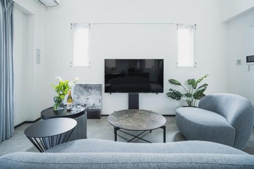 Televisyen dan/atau pusat hiburan di SLL Urban Suites Ebisu