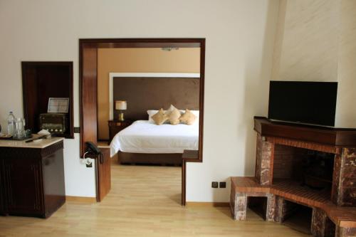 Una cama o camas en una habitación de Casa Palma