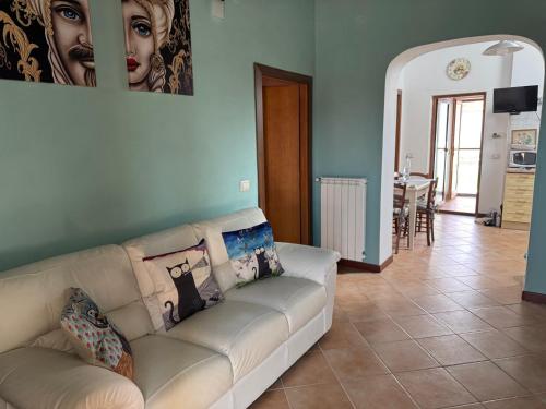 Posezení v ubytování Sa Domu Arrosada