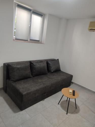 Coin salon dans l'établissement Apartmani Hub