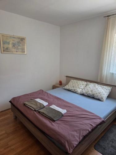 Postel nebo postele na pokoji v ubytování Medo